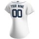 Women's Detroit Tigers Nike White Home Replica Custom Jersey