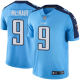 Men's Nike Tennessee Titans #9 Steve McNair Limited Light Blue NFL Rush Vapor Untouchable Jersey