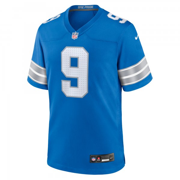 Men's Detroit Lions Jameson Williams Nike Blue Game Jersey