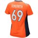 Women's Denver Broncos Mark Schlereth Nike Orange Game Retired Player Jersey