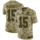 Nike Kansas City Chiefs #15 Patrick Mahomes Camo Men's Stitched NFL Limited 2018 Salute To Service Jersey