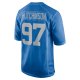 Men's Detroit Lions Aidan Hutchinson Nike Blue Player Game Jersey