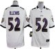 Nike Baltimore Ravens #52 Ray Lewis White Men's Stitched NFL Game Jersey