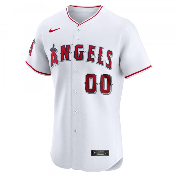 Men's Los Angeles Angels Nike White Home Elite Pick-A-Player Retired Roster Jersey