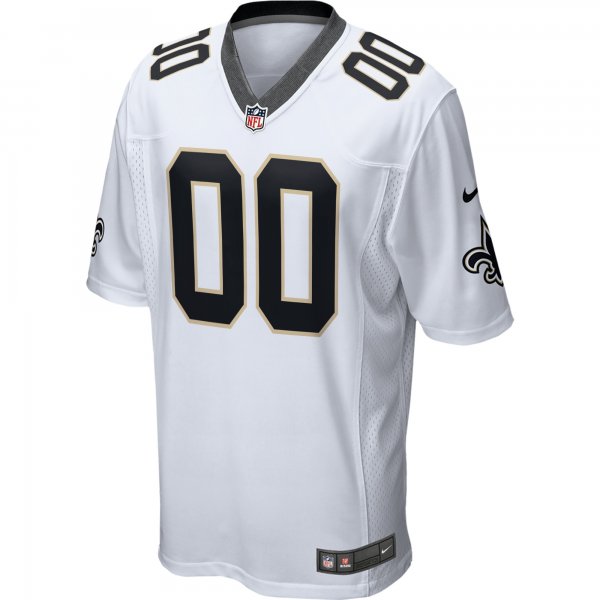 Men's New Orleans Saints Nike White 2018 Custom Game Jersey