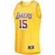 Men's Los Angeles Lakers Austin Reaves Fanatics Gold Fast Break Player Jersey - Icon Edition