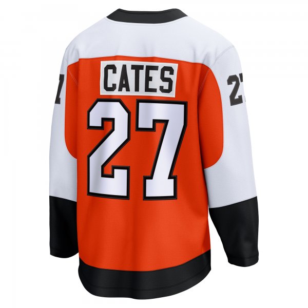 Men's Philadelphia Flyers Noah Cates Fanatics Orange Home Breakaway Jersey