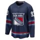 Men's New York Rangers Mika Zibanejad Fanatics Navy Alternate Premier Breakaway Player Jersey