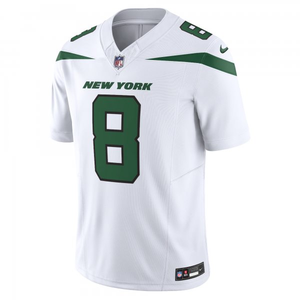 Men's New York Jets Aaron Rodgers Nike Spotlight White Vapor F.U.S.E. Limited Jersey