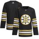 Men's Boston Bruins  adidas Black 100th Anniversary Primegreen Jersey