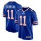 Men's Buffalo Bills Mitchell Trubisky Nike  Royal  Game Jersey