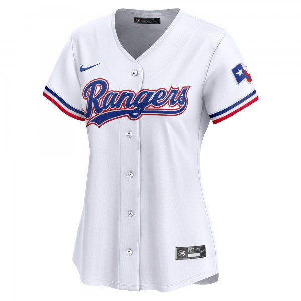 Women's Texas Rangers Andrew Heaney Nike White Home Limited Player Jersey