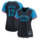 Women's National League #17 Shohei Ohtani Nike Navy 2024 MLB All-Star Game Cool Base Jersey