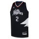 Youth LA Clippers Kawhi Leonard Jordan Brand Black Swingman Jersey - Statement Edition