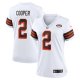 Women's Cleveland Browns Amari Cooper Nike White Alternate Game Jersey