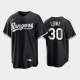 Men's Texas Rangers 2021 All Black Fashion Serise #30 Nate Lowe Black MLB Cool Base Jersey