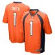 Men's Denver Broncos Tremon Smith Nike  Orange Team Game Jersey