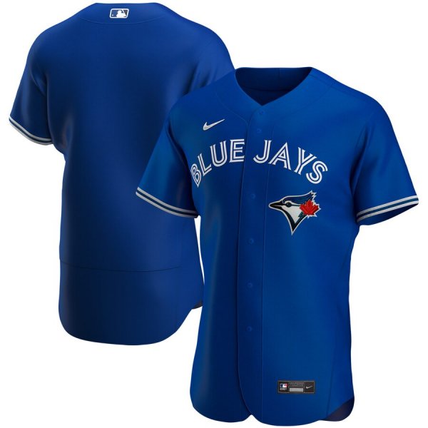 Men's Nike Toronto Blue Jays Blank Royal Alternate 2020 MLB Jersey