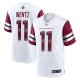 Men's Washington Commanders Carson Wentz Nike White Game Jersey