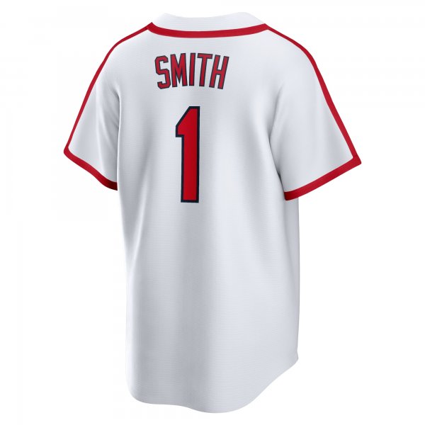 Men's St. Louis Cardinals Ozzie Smith Nike White Home Cooperstown Collection Player Jersey