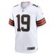 Men's Cleveland Browns Bernie Kosar Nike White Retired Player Game Jersey