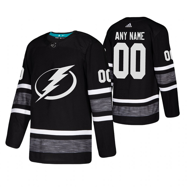 Men's Adidas Men's Tampa Bay Lightning Custom Black 2019 NHL All-Star Jersey