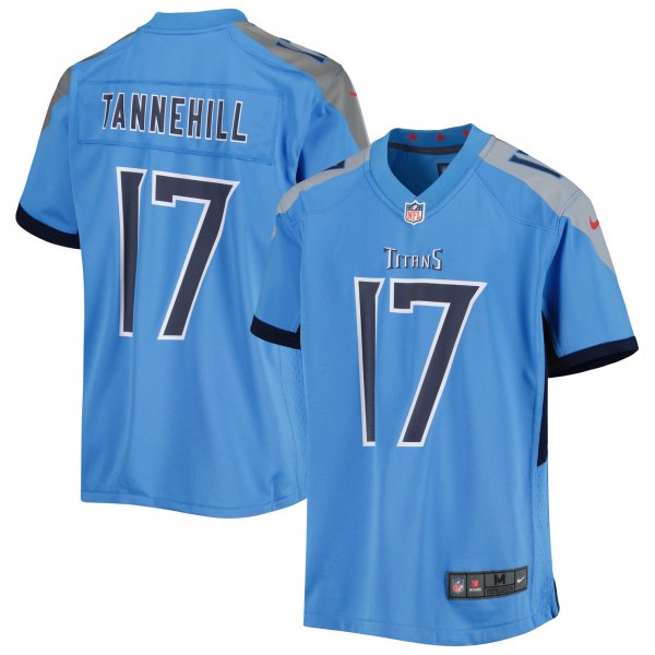 Youth Tennessee Titans Ryan Tannehill Nike Light Blue Game Jersey