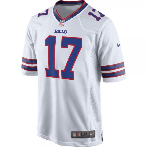 Men's Buffalo Bills Josh Allen Nike White Game Player Jersey