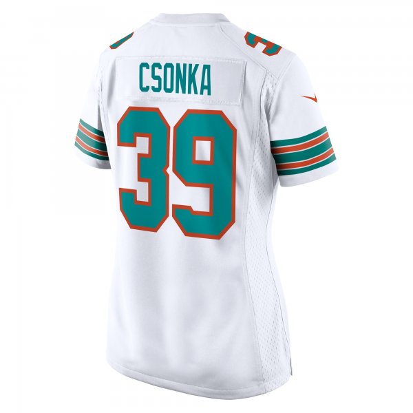 Women's Miami Dolphins Larry Csonka Nike White Retired Player Jersey