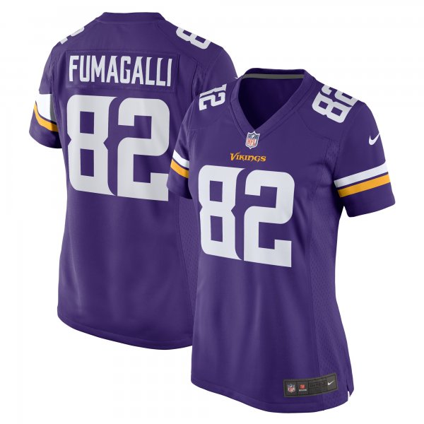 Women's Minnesota Vikings Troy Fumagalli Nike  Purple  Game Jersey