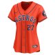 Women's Houston Astros Jose Altuve Nike Orange Alternate Limited Player Jersey