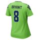 Women's Seattle Seahawks Coby Bryant Nike Neon Green  Game Jersey