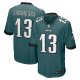 Men's Philadelphia Eagles Olamide Zaccheaus Nike Midnight Green Game Jersey