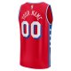 Youth Philadelphia 76ers  Fanatics Red Fast Break Replica Custom Jersey - Statement Edition