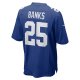 Men's New York Giants Deonte Banks Nike  Royal Team Game Jersey