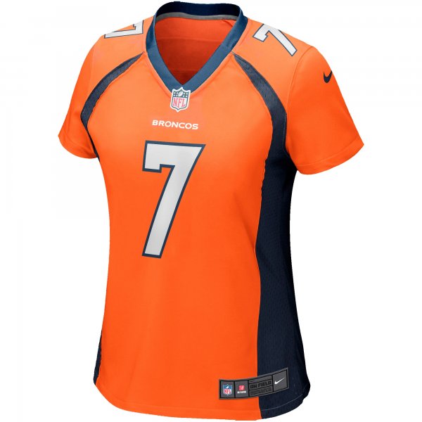 Women's Denver Broncos John Elway Nike Orange Game Retired Player Jersey