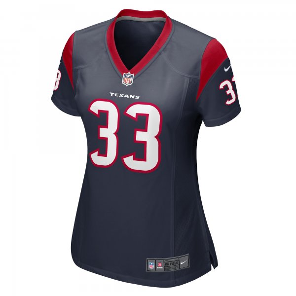 Women's Houston Texans Dare Ogunbowale Nike Navy Game Player Jersey