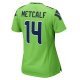 Women's Seattle Seahawks DK Metcalf Nike Neon Green  Game Jersey