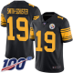 Pittsburgh Steelers #19 JuJu Smith-Schuster Black Men's Stitched NFL Limited Rush 100th Season Jersey