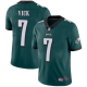 Men's Nike Philadelphia Eagles #7 Michael Vick Limited Home Midnight Green NFL Vapor Untouchable Jersey