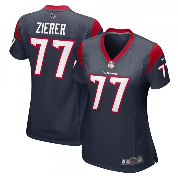 Women's Houston Texans Kilian Zierer Nike Navy Team Game Jersey