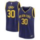 Men's Golden State Warriors Stephen Curry Fanatics Navy Fast Break Replica Player Jersey - Statement Edition