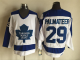 Men's Toronto Maple Leafs #29 Mike Palmateer White Throwback NHL Jersey