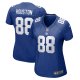 Women's New York Giants Dennis Houston Nike  Royal  Game Jersey