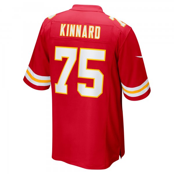 Men's Kansas City Chiefs Darian Kinnard Nike Red Game Player Jersey