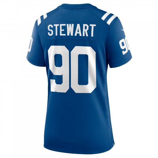 Women's Indianapolis Colts Grover Stewart Nike Royal Game Jersey