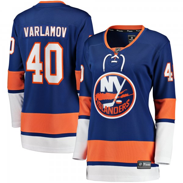 Women's New York Islanders Semyon Varlamov Fanatics Royal Home Breakaway Jersey