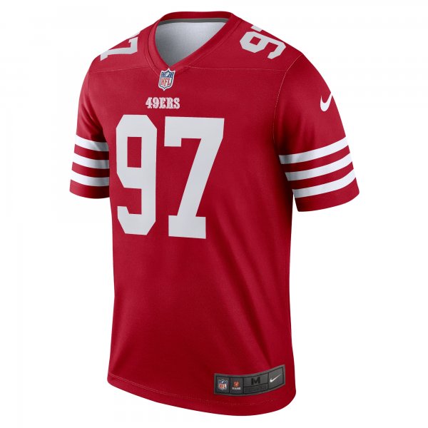 Men's San Francisco 49ers Nick Bosa Nike Scarlet Legend Jersey