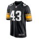 Men's Pittsburgh Steelers Troy Polamalu Nike Black Retired Player Jersey