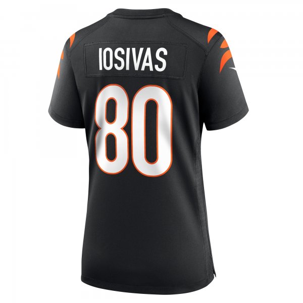 Women's Cincinnati Bengals Andrei Iosivas Nike  Black Team Game Jersey